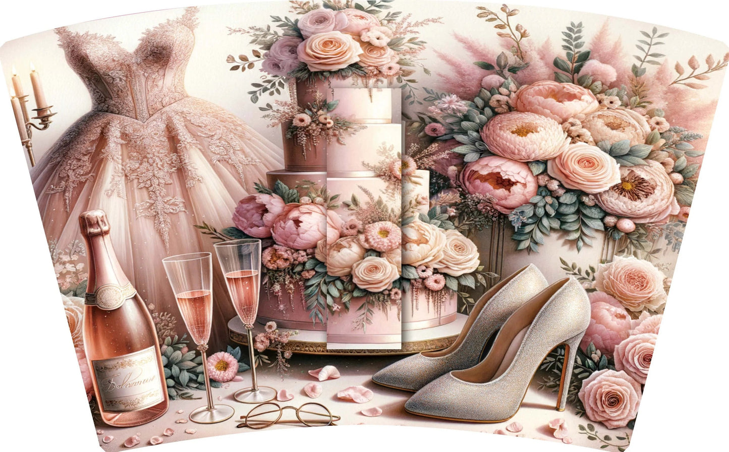 Bridal-Blush Cup Koosiev (TALL) RETAIL