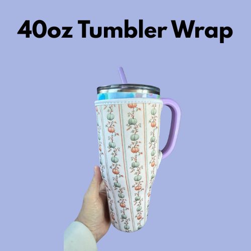 40oz TUMBLER WRAP KOOZIES