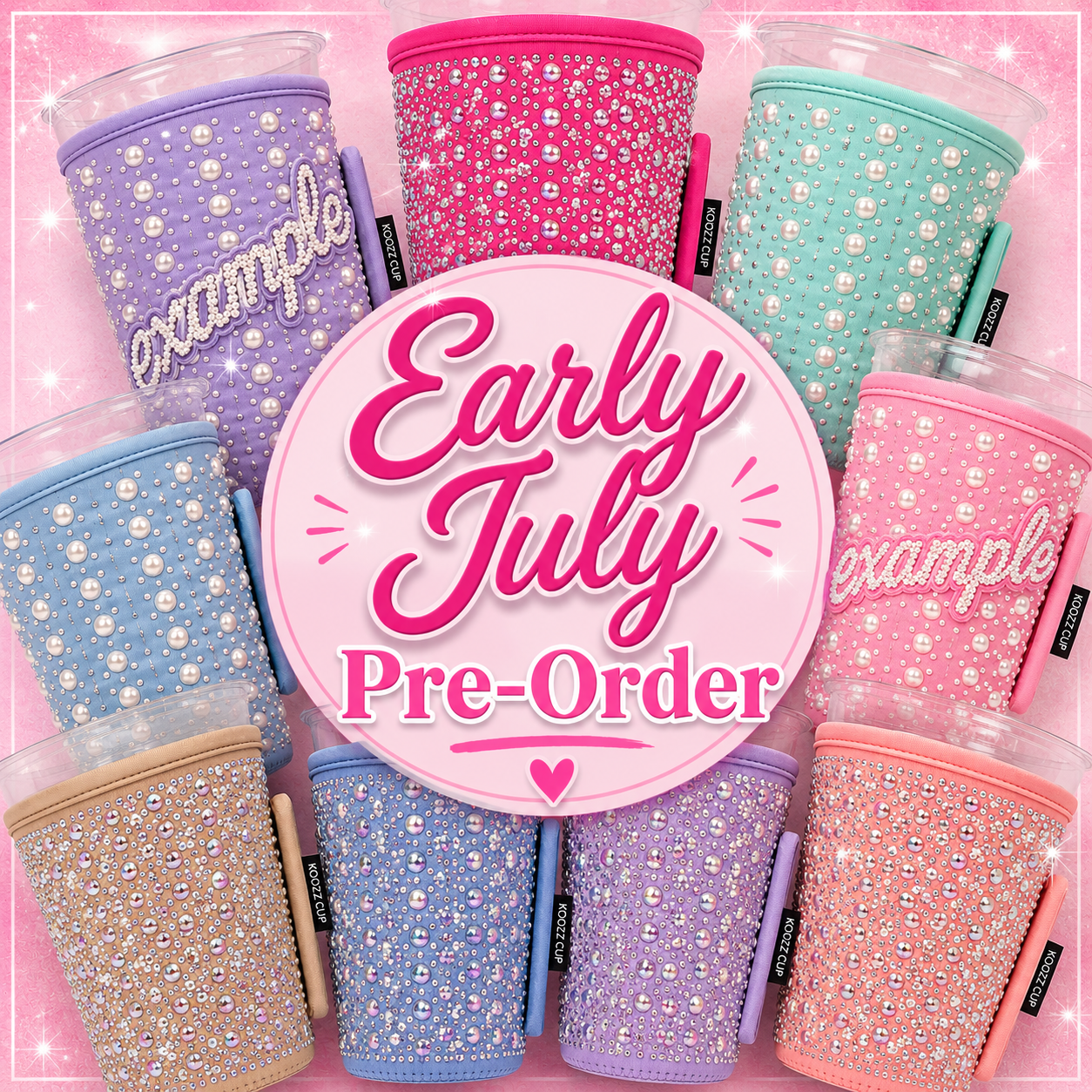 EARLY JULY PRE-ORDER RHINESTONES AND PEARLS
