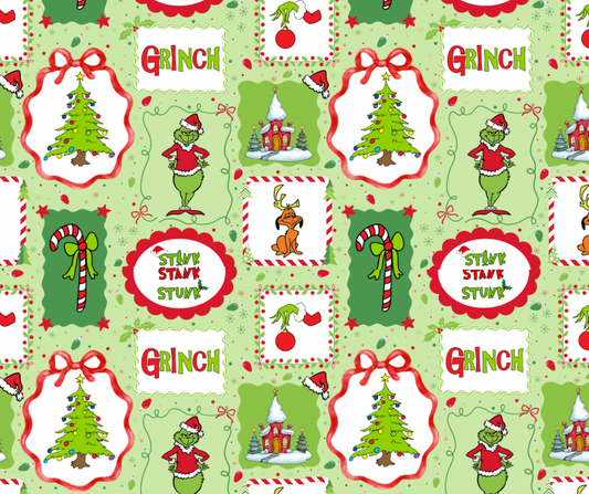 👶🥤GREEN CHRISTMAS GROUCH (KIDS & SHAKE)