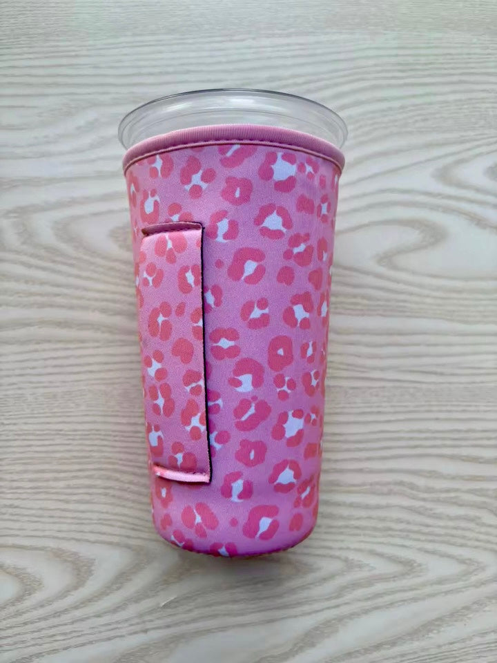 PINK & WHITE LEOPARD