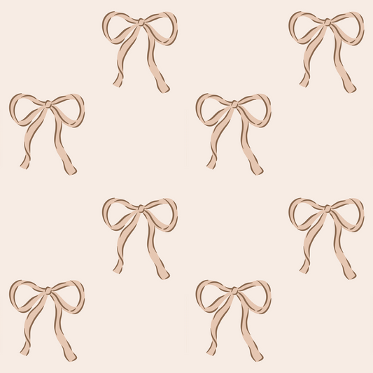 (MID OCTOBER PRE-ORDER) Tan Bows (TALL ONLY)