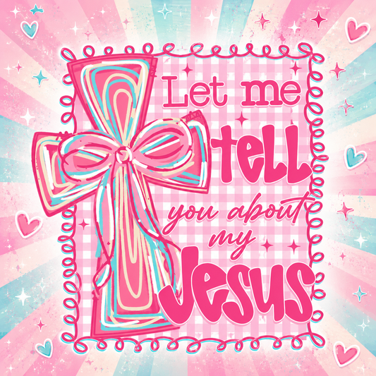 (MID AUGUST PRE-ORDER) PINK CROSS- LET ME TELL YOU ABOUT MY JESUS(TALL ONLY)