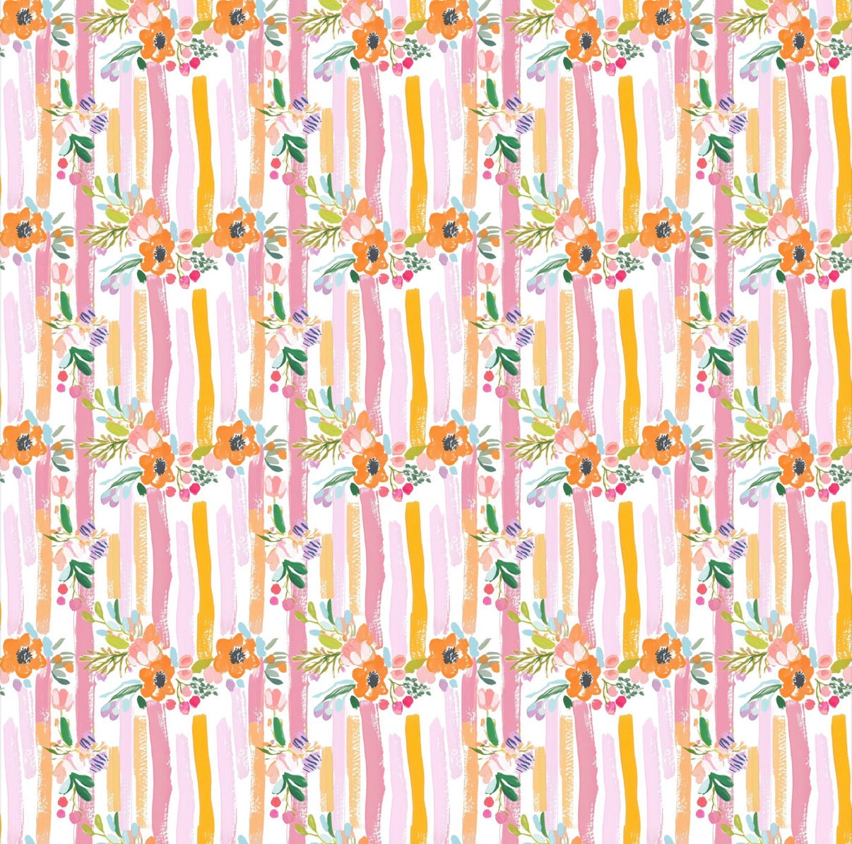 (MID JUNE PRE-ORDER) FLORAL PAINT LINES  (TALL ONLY)