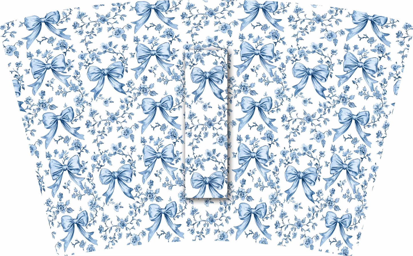 *NEW BLUE BOWS (TALL)