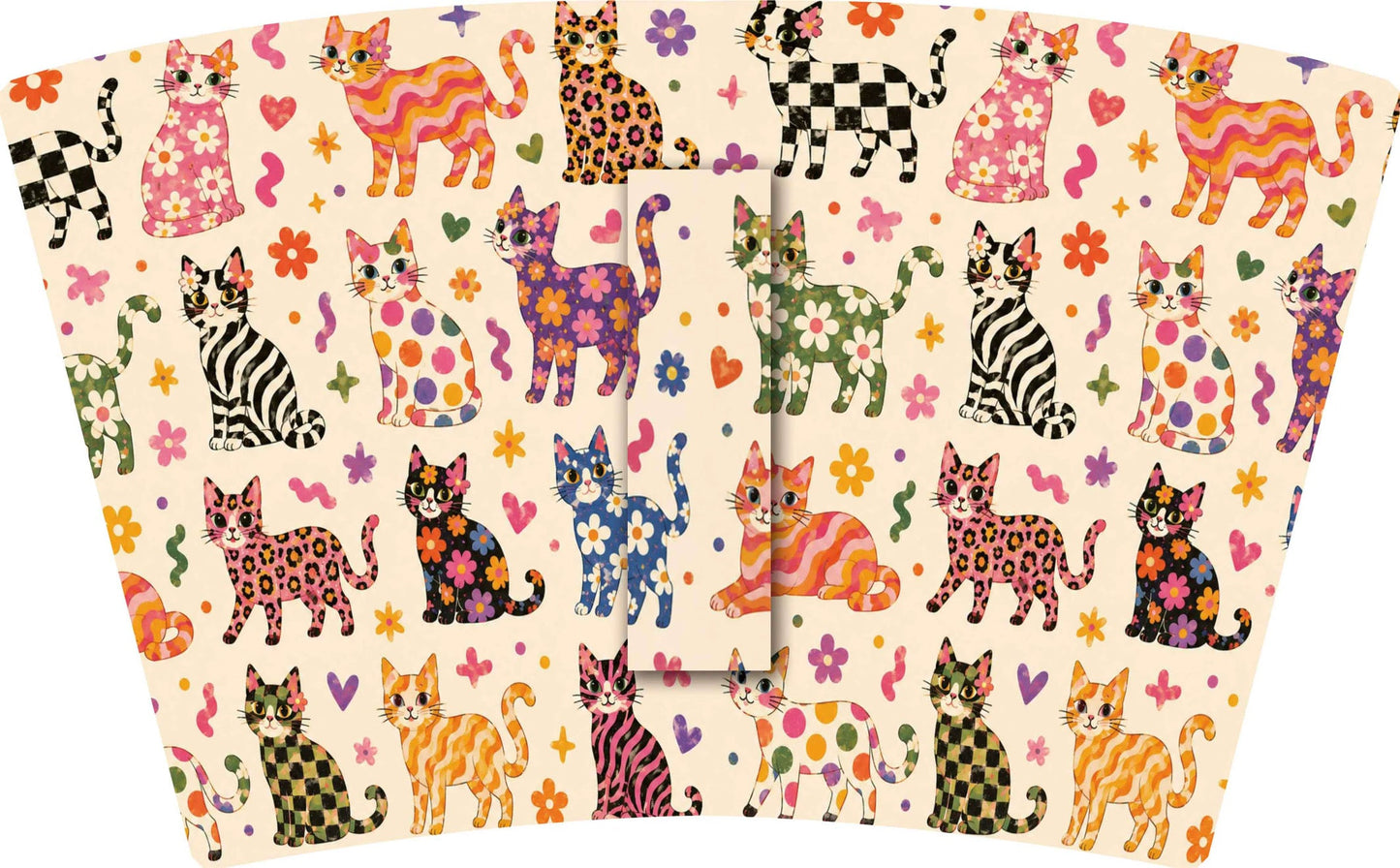(EARLY SEPTEMBER PRE-ORDER)CATS-MULTI PATTERN  (TALL ONLY)