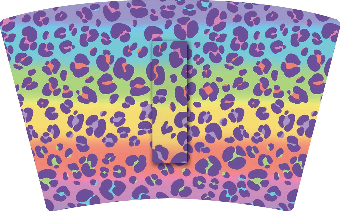 (EARLY SEPTEMBER PRE-ORDER) RAINBOW LEOPARD- LISA FRANK  (TALL ONLY)