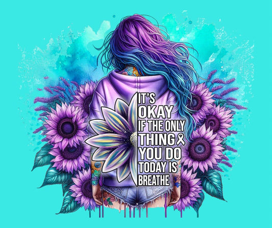(MID JUNE PRE-ORDER) SUICIDE AWARENESS  (TALL ONLY)