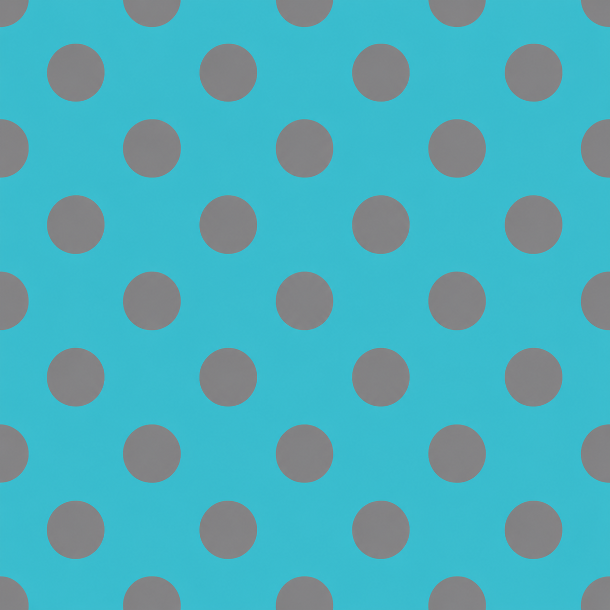 (MID OCTOBER PRE-ORDER) Turquoise & Steel Grey Dots (Sorority Inspired -ZETA TAU ALPHA) (TALL ONLY)