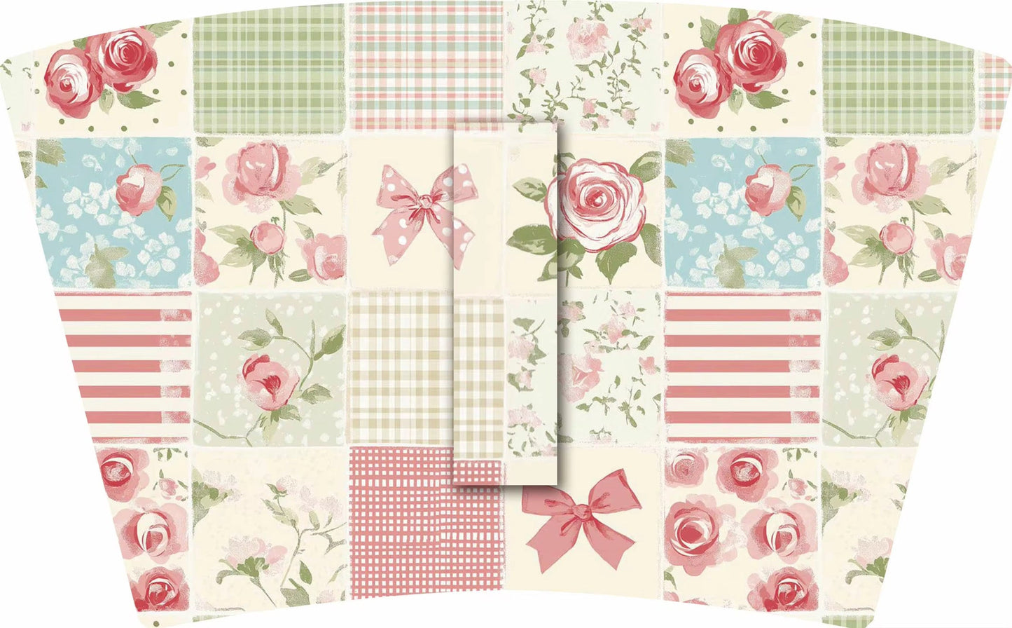 LM-ROSE QUILT  (TALL)