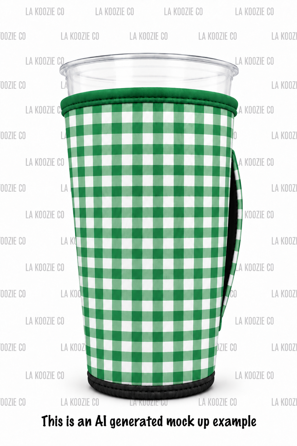 (LATE NOVEMBER PRE-ORDER)SMALL GREEN GINGHAM (TALL ONLY)