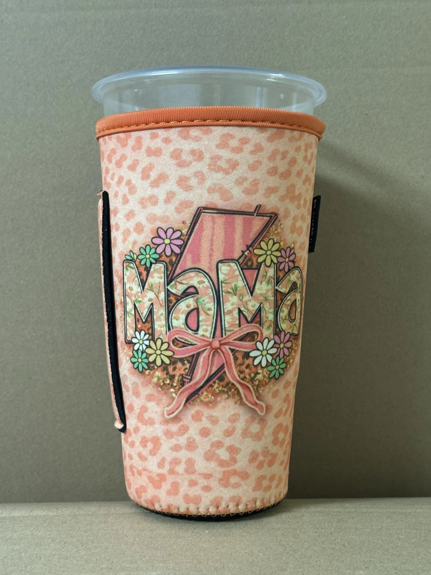 (MID JUNE PRE-ORDER) Peach Leopard MaMa. (TALL ONLY)