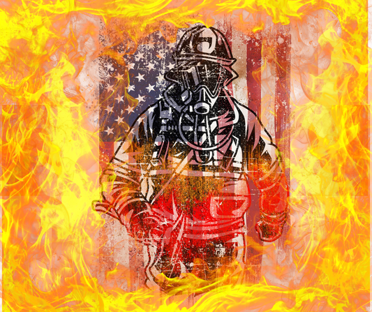 (MID JUNE PRE-ORDER) WALK THROUGH FIRE-FIREFIGHTER  (TALL ONLY)