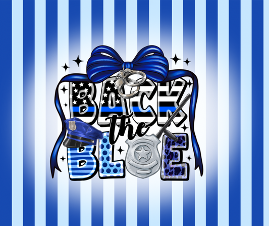 (MID JUNE PRE-ORDER) BACK THE BLUE  (TALL ONLY)