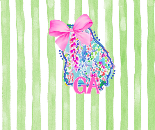 Georgia Stripes & Bows