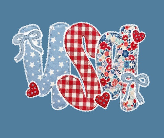 (MID JUNE PRE-ORDER) USA QUILT DESIGN  (TALL ONLY)