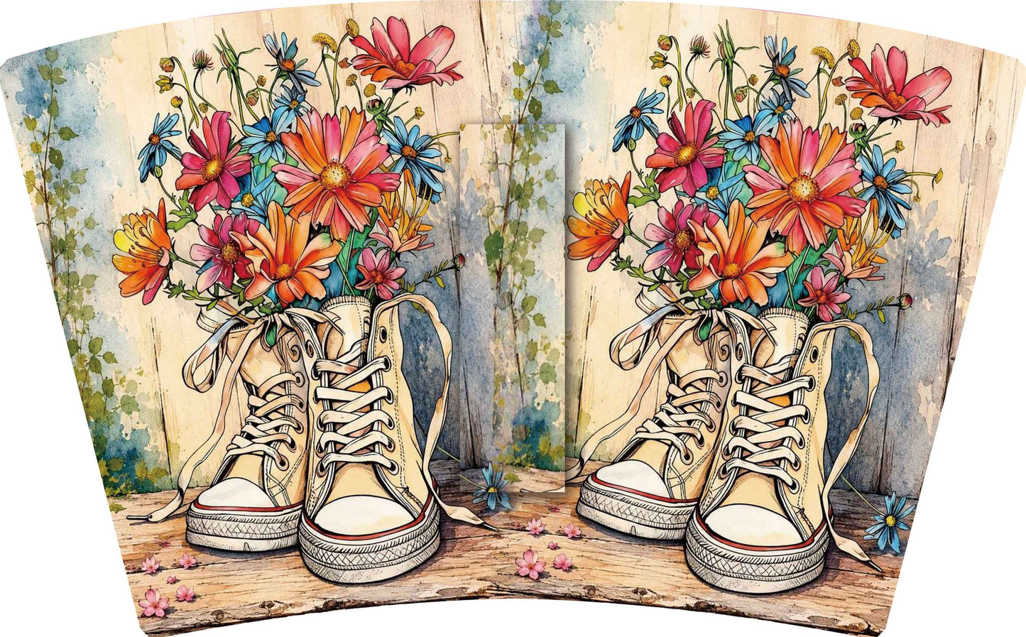 (MID JUNE PRE-ORDER) WILDFLOWERS IN CONVERSE  (TALL ONLY)
