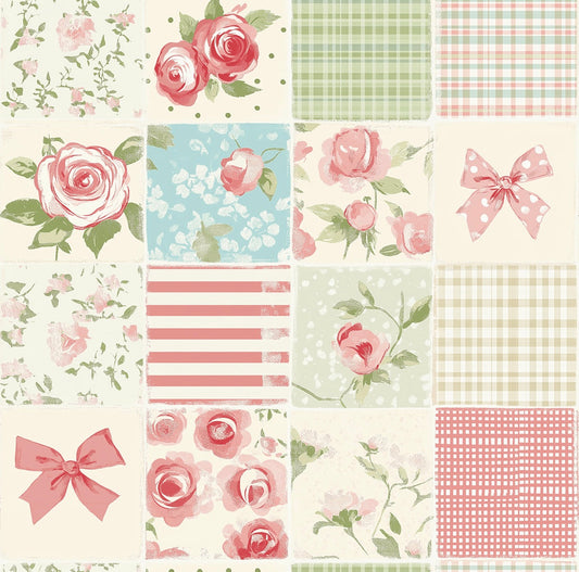 LM-ROSE QUILT  (TALL)