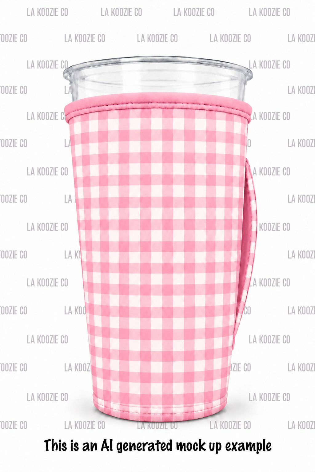 (LATE NOVEMBER PRE-ORDER)SMALL PINK GINGHAM (TALL ONLY)