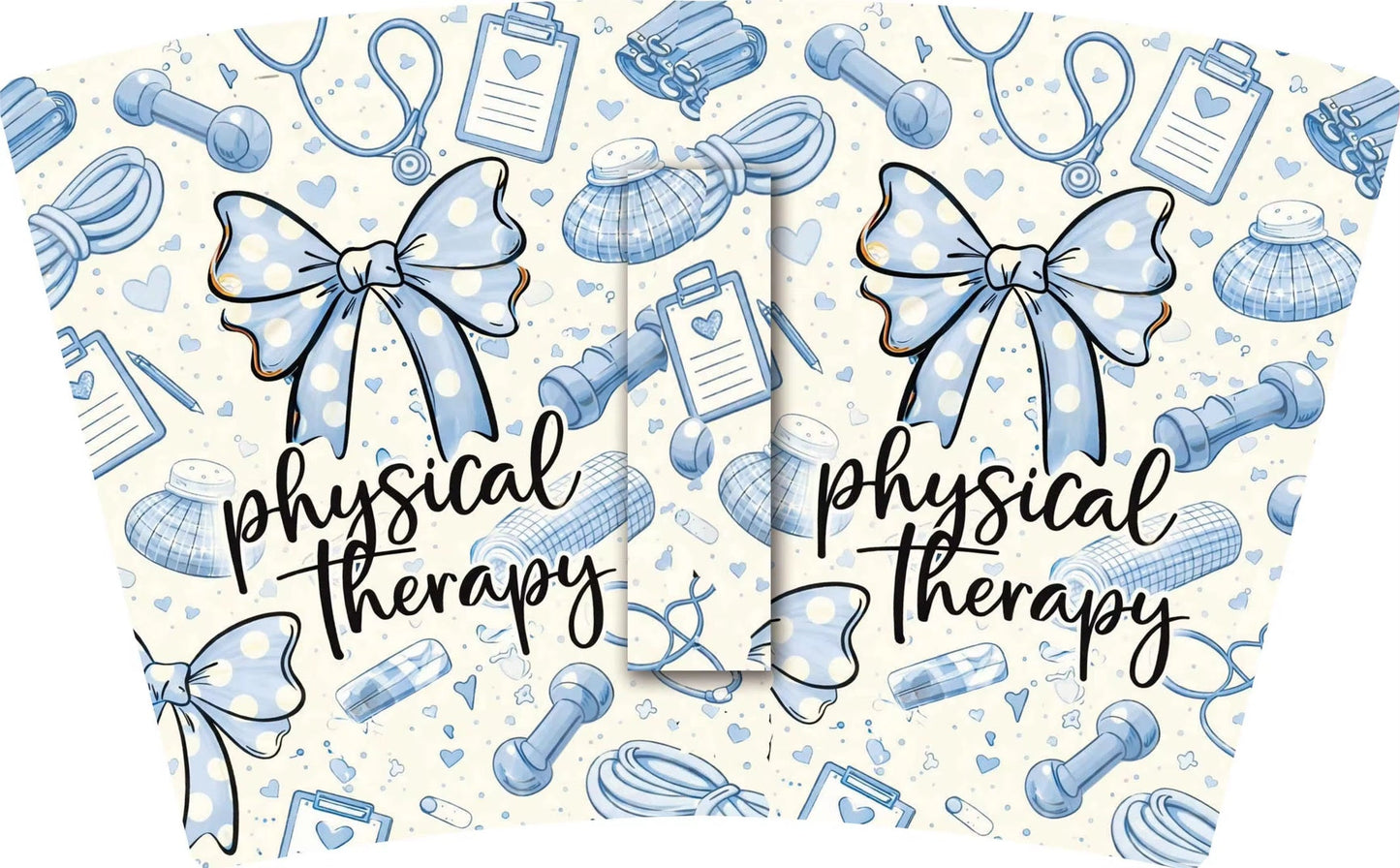 Physical Therapy Blue Bows