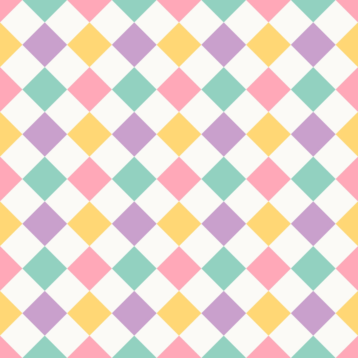 (MID OCTOBER PRE-ORDER) Diamond Pattern  (TALL ONLY)