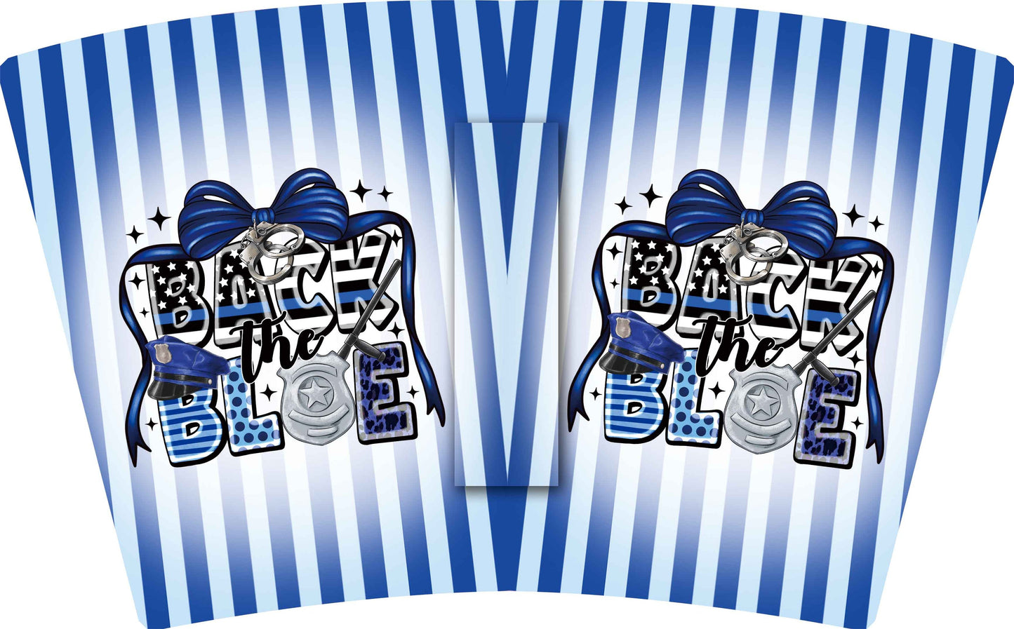 (MID JUNE PRE-ORDER) BACK THE BLUE  (TALL ONLY)