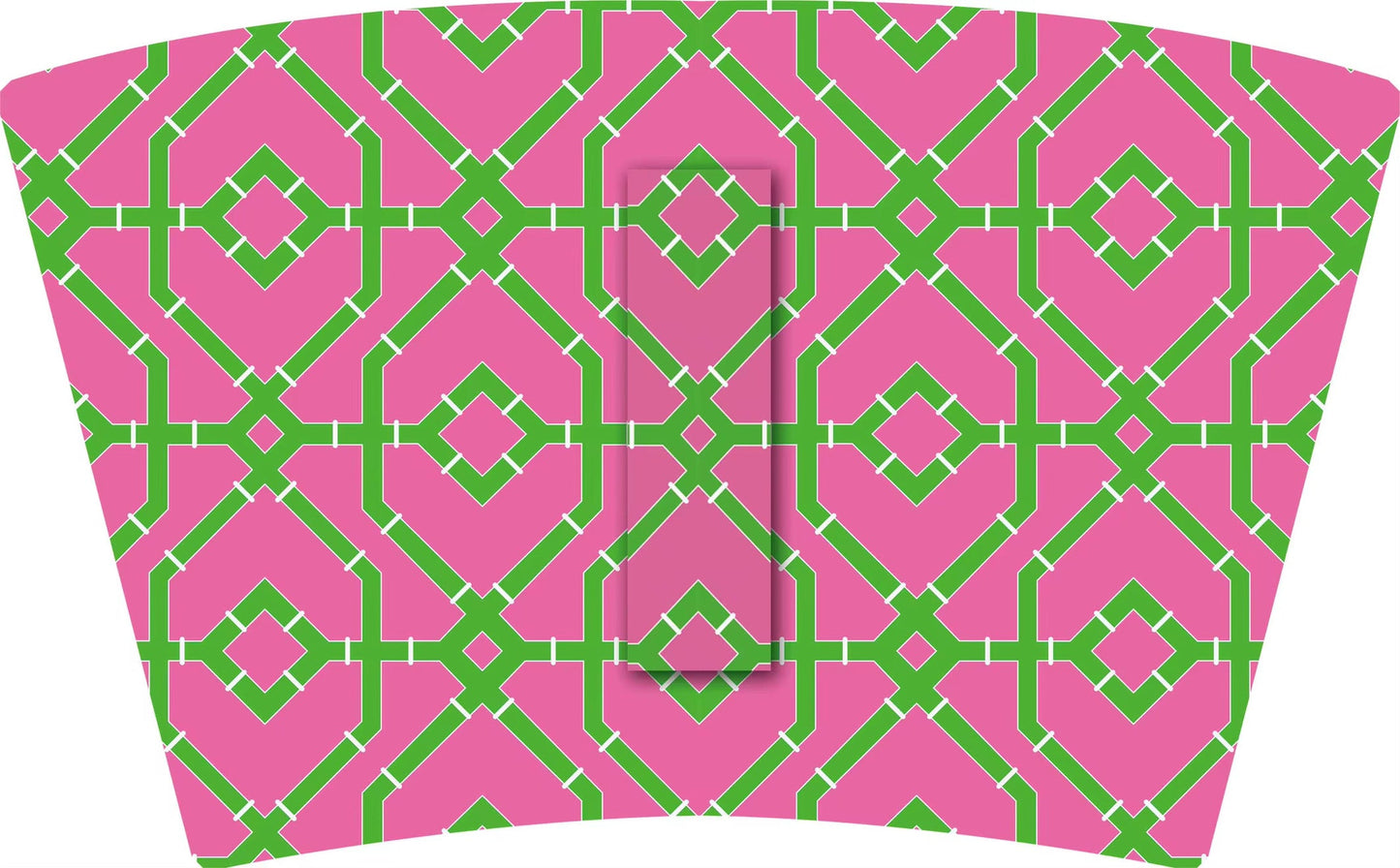 LM-PINK  & GREEN  KENDRA LATTICE(Tall)