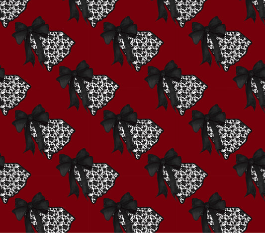 ARKANSAS STATE WITH BOW (TALL) RETAIL