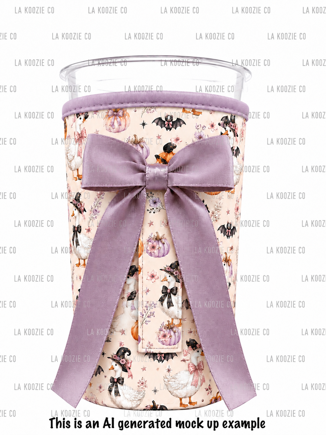 (EARLY SEPTEMBER PRE-ORDER) WITCHY GOOSE with Lavender Bow (TALL ONLY)