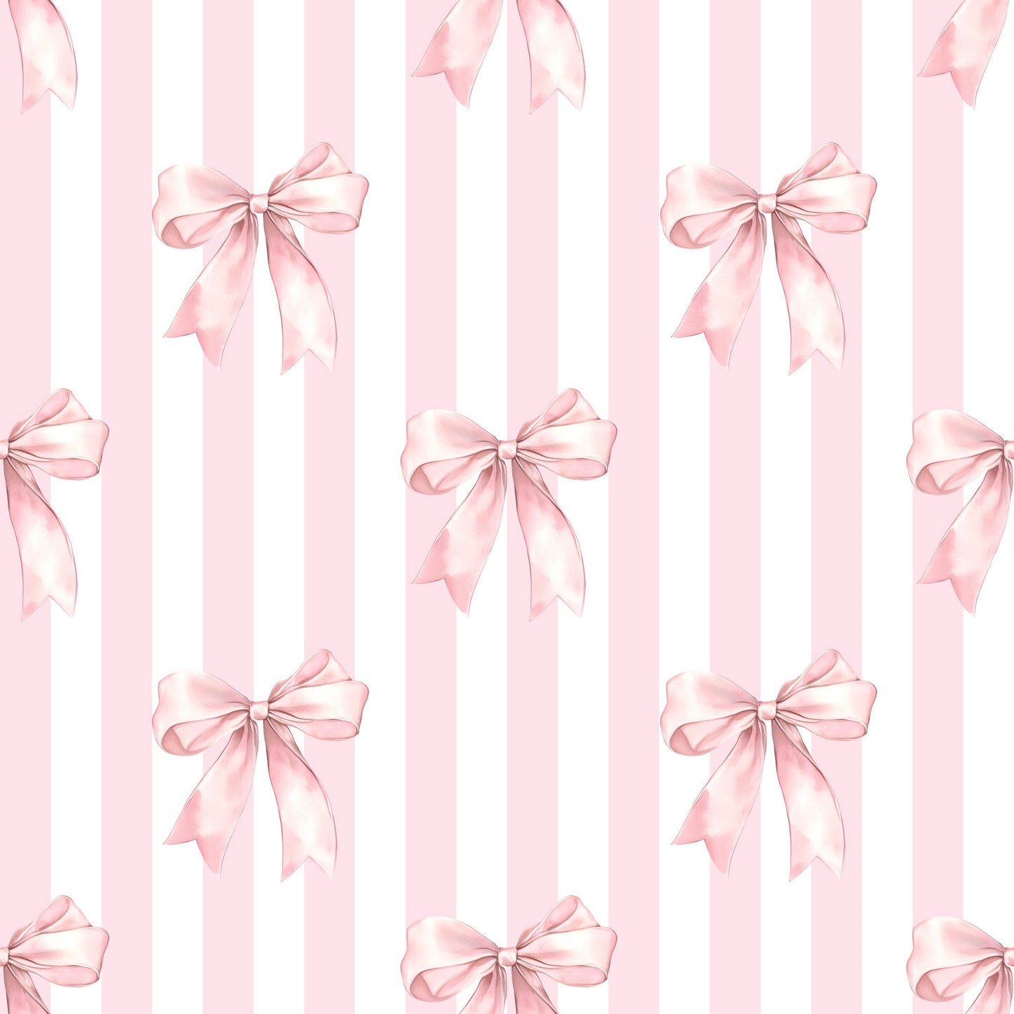 Coffee Sleeve Pink Stripes & Bows
