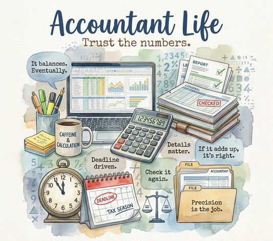 (MID JUNE PRE-ORDER) ACCOUNTANT LIFE  (TALL ONLY)