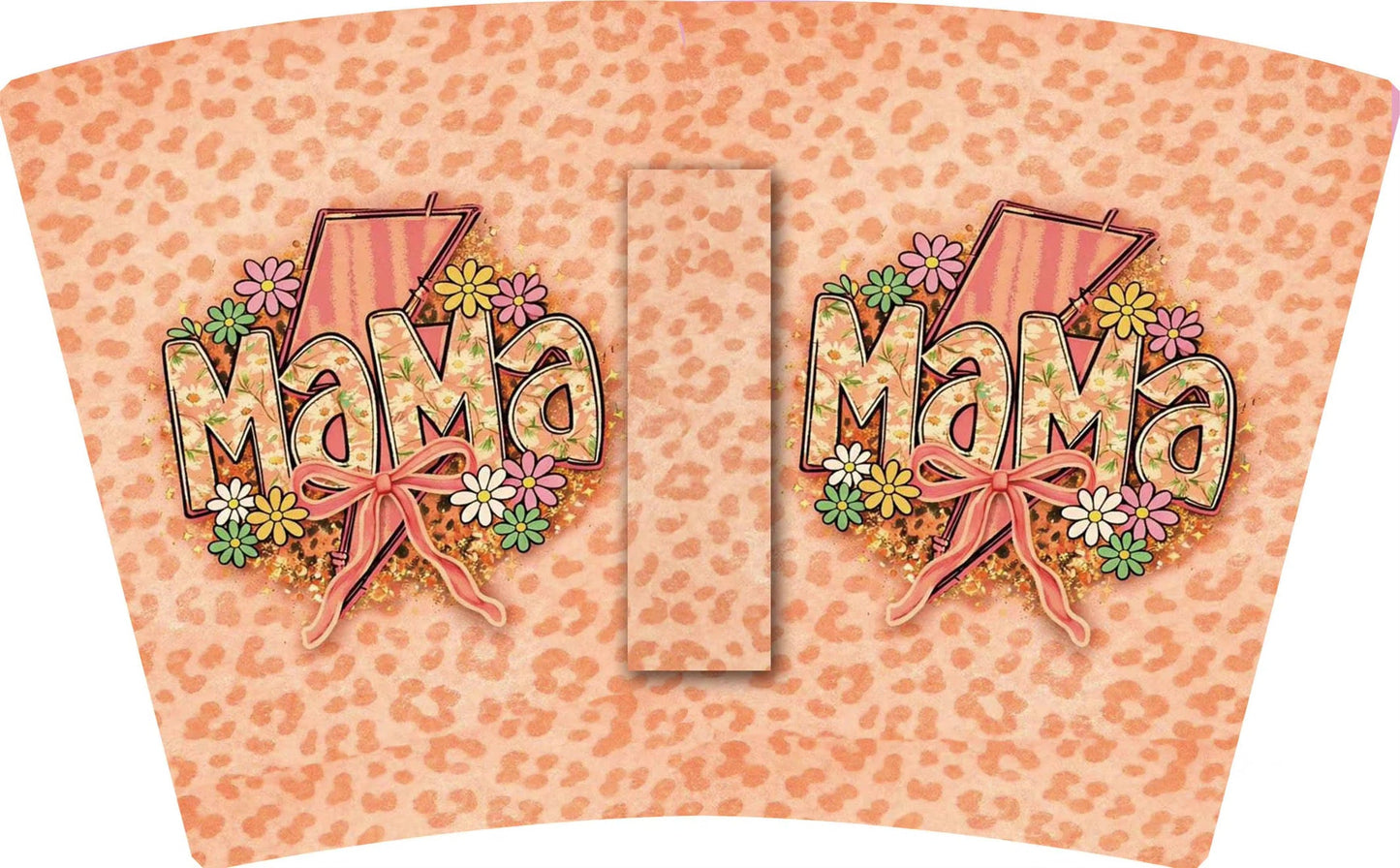 (MID JUNE PRE-ORDER) Peach Leopard MaMa. (TALL ONLY)