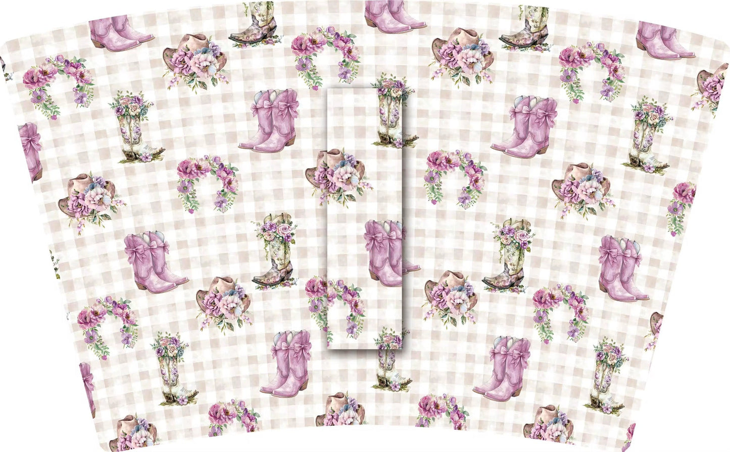 *Floral COWGIRL HAT & BOOTS TALL ONLY