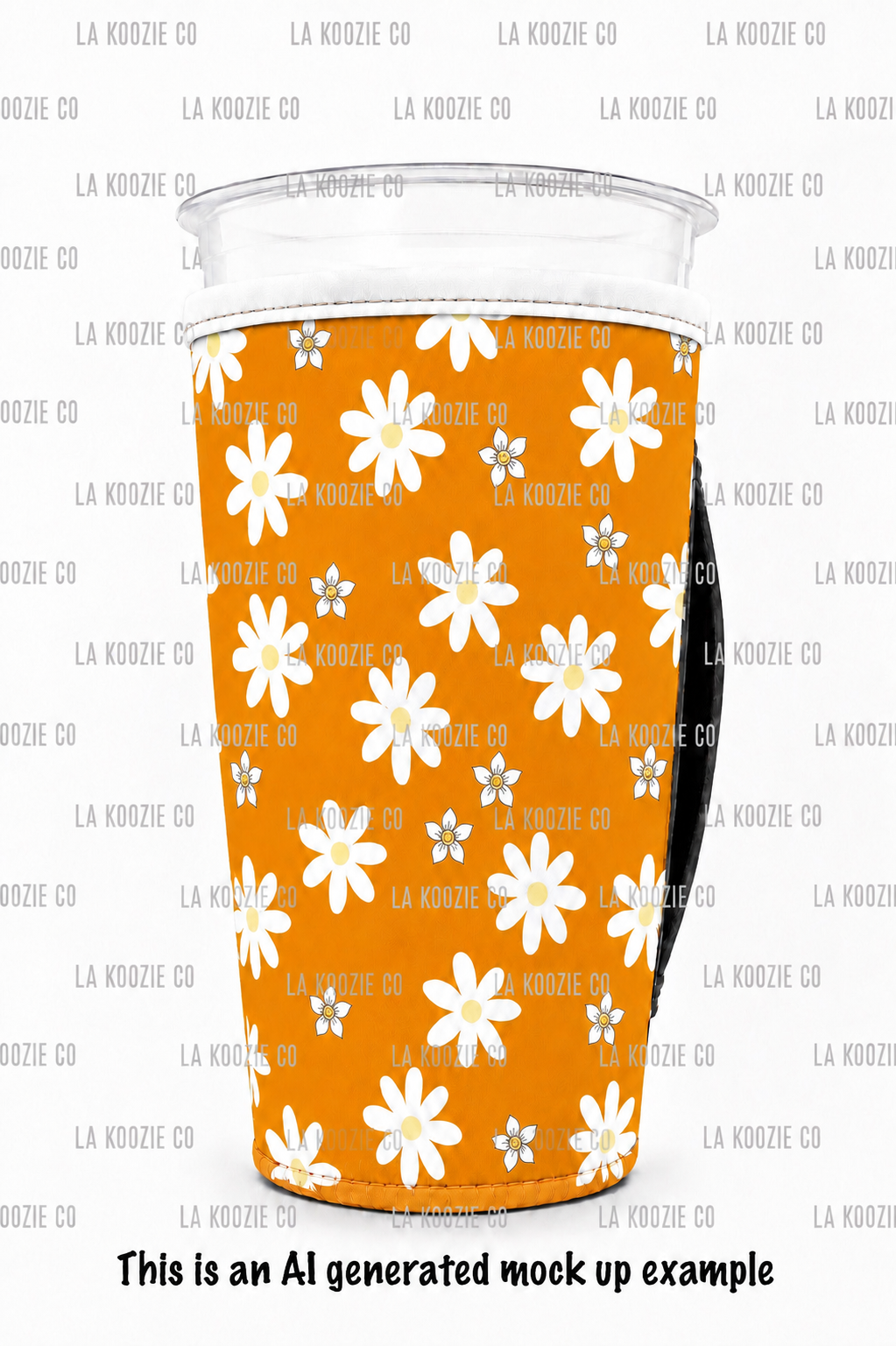 (EARLY SEPTEMBER PRE-ORDER) ORANGE WHITE DAISIES (TALL ONLY)