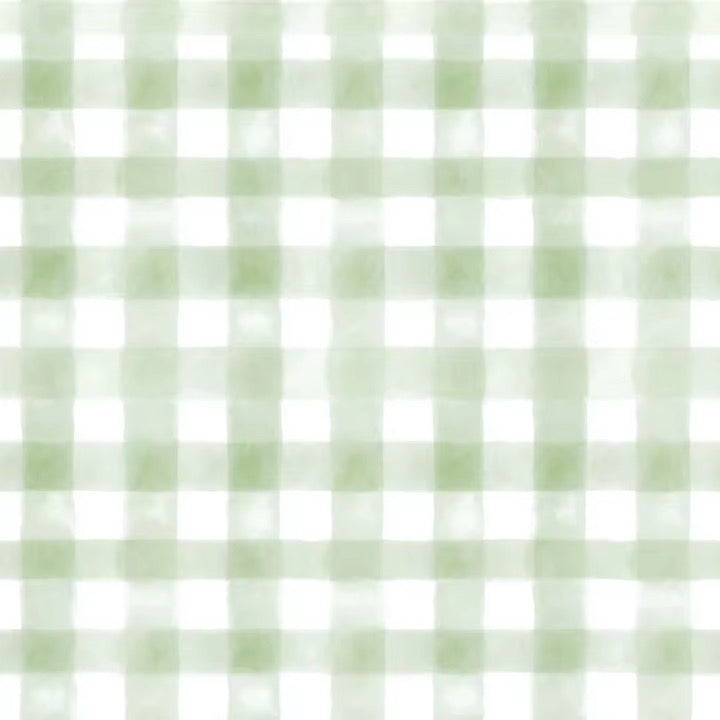 Lt Green Gingham (TALL ONLY)