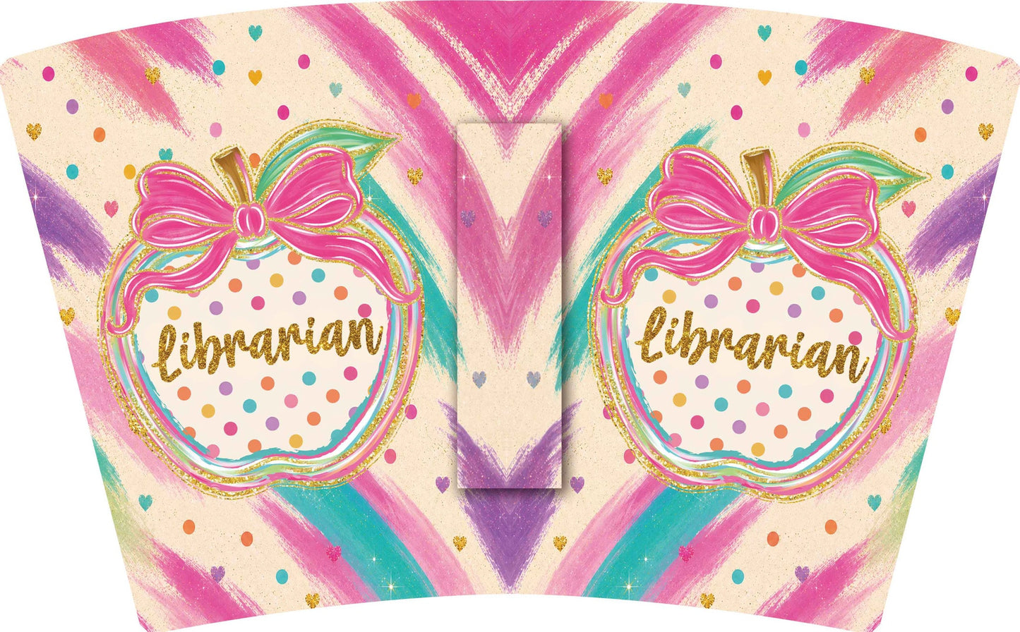 (MID AUGUST PRE-ORDER) LIBRARIAN-Polka Dot Apple(TALL ONLY)