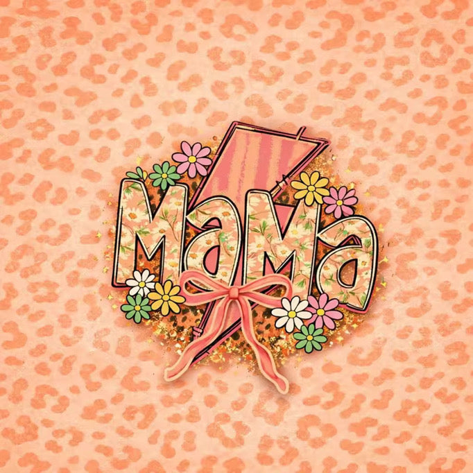 (MID JUNE PRE-ORDER) Peach Leopard MaMa. (TALL ONLY)