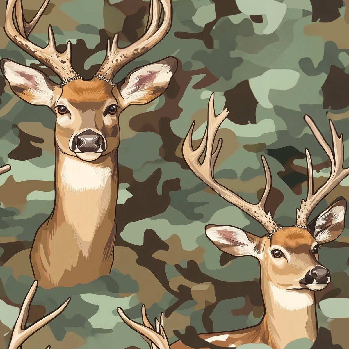 (MID OCTOBER PRE-ORDER) Camo Deer  (TALL ONLY)