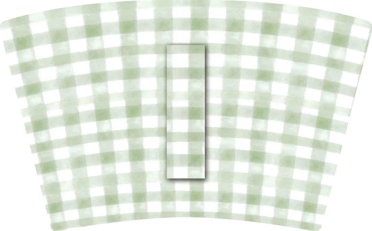 Lt Green Gingham (TALL ONLY)