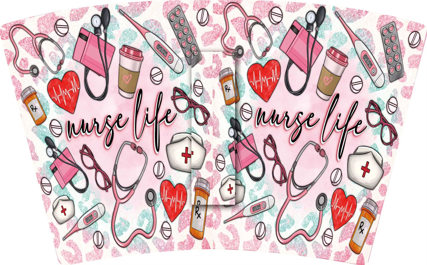 LM-
NURSE LIFE PINK (TALL ONLY)
