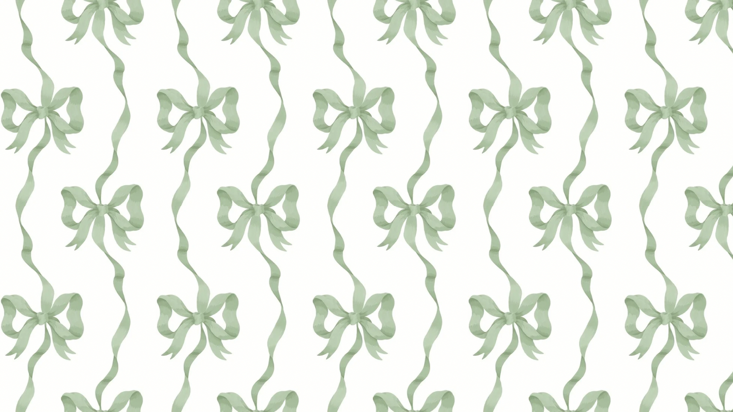 #1 Sage Green Bows (MID JUNE PRE-ORDER)