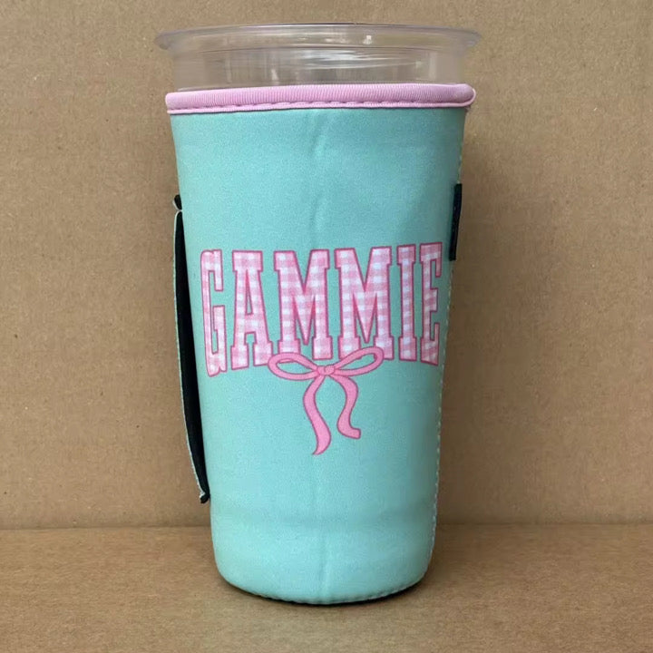 Mint with Pink GAMMIE  & Bow