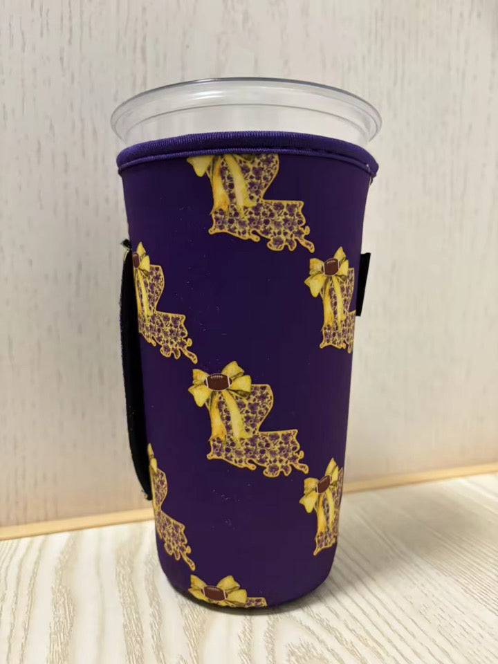 Purple & Gold LA STATE (TALL)