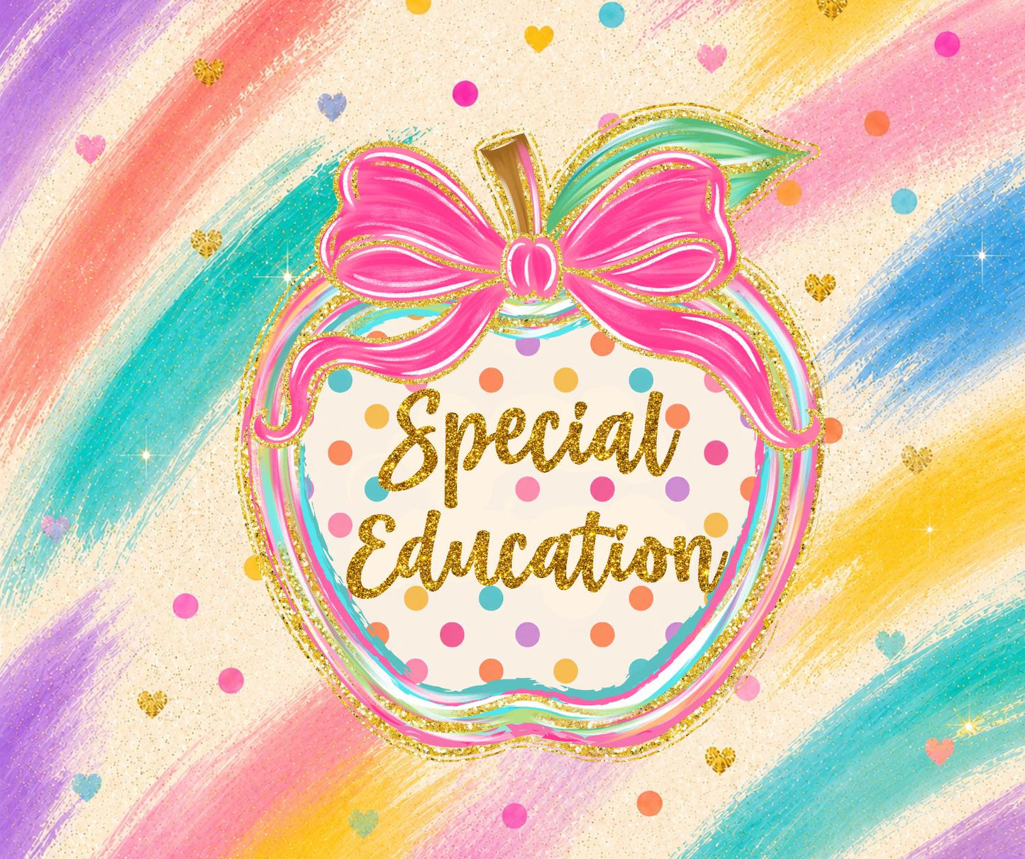 (MID AUGUST PRE-ORDER) SPECIAL EDUCATION-Polka Dot Apple(TALL ONLY)