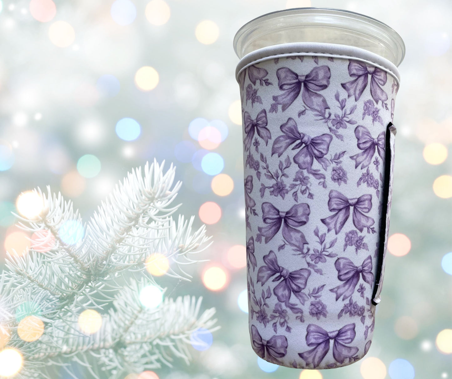 *NEW PURPLE BOWS (TALL)