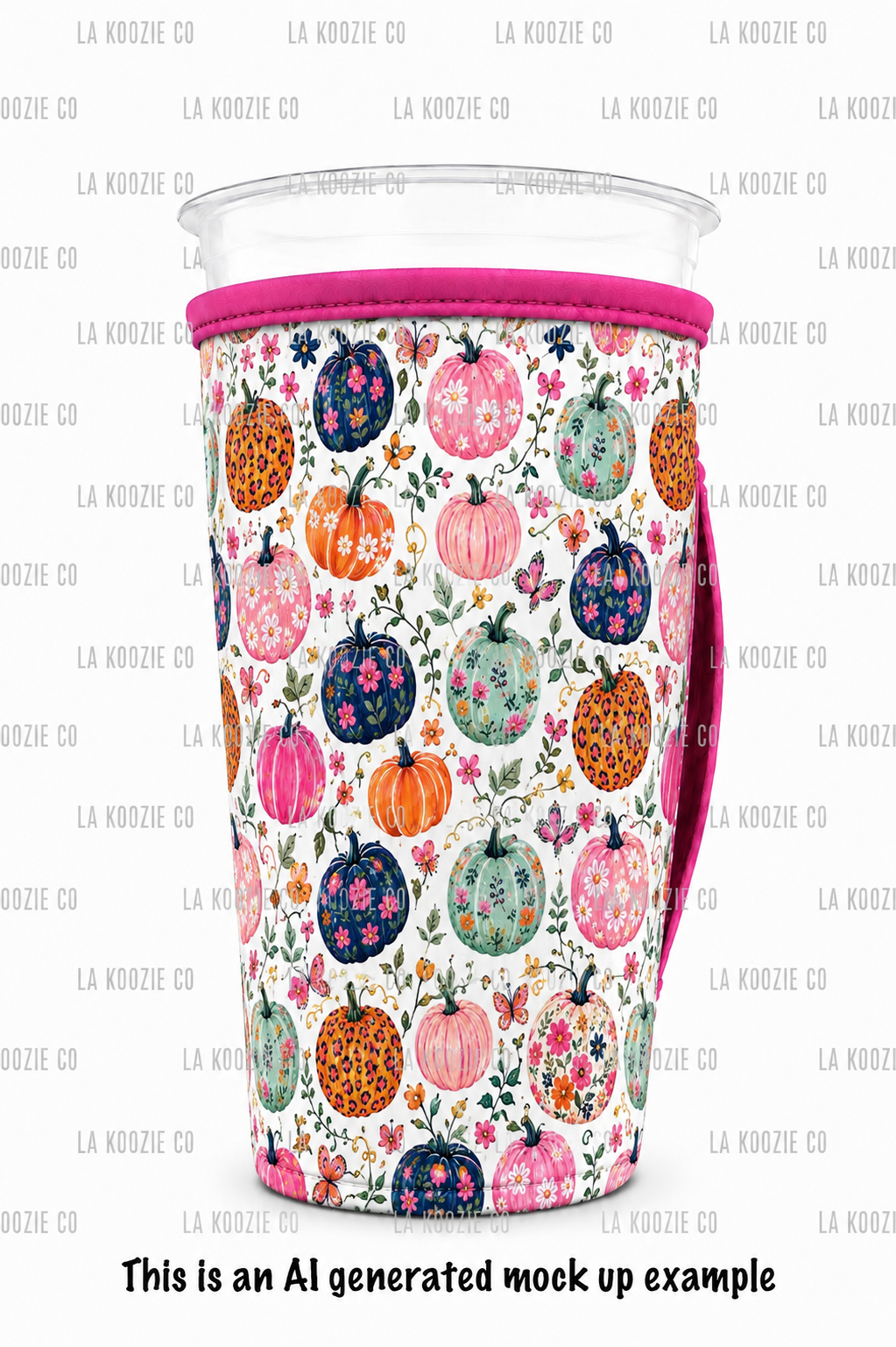 (EARLY SEPTEMBER PRE-ORDER) FLORAL PUMPKINS (TALL ONLY)