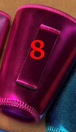 #8 Hot Pink Metallic