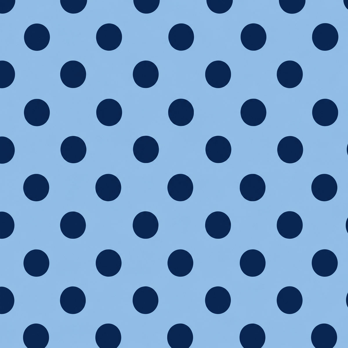 (MID OCTOBER PRE-ORDER) Light Blue & Dark Blue Dots (Sorority Inspired -KAPPA  KAPPA GAMMA) (TALL ONLY)