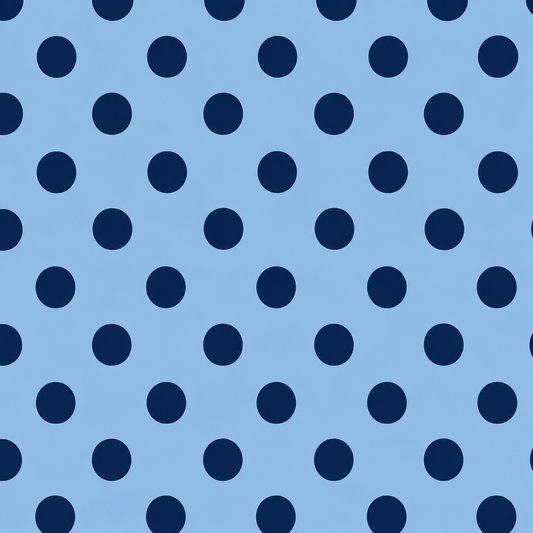 (MID OCTOBER PRE-ORDER) Light Blue & Dark Blue Dots (Sorority Inspired -KAPPA  KAPPA GAMMA) (TALL ONLY)