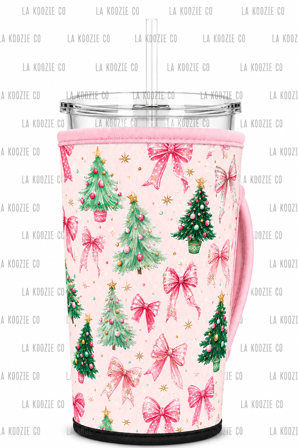 (MID OCTOBER PRE-ORDER) Christmas-Pink Bows Christmas Trees (TALL ONLY)